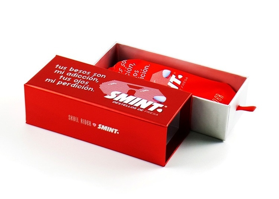 Pudełka z szufladami z papieru z recyklingu Okulary przeciwsłoneczne Opakowania kartonowe 2mm