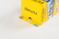 500 sztuk minimalnie składane pudełka kartonowe z kartonowym plikem projektowania CDR/AI itp.
