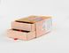 Double Layer Cardboard Drawer Storage Box CMYK / Pantone Printing