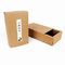 Kolorowe pudełka na prezenty z przesuwanymi szufladami Kraft Miękkie w dotyku wykończenie laminowane